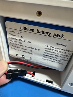 适用于永康8000C监护仪电池LB 11.1V 2Ah 22.2Wh充电锂电池组