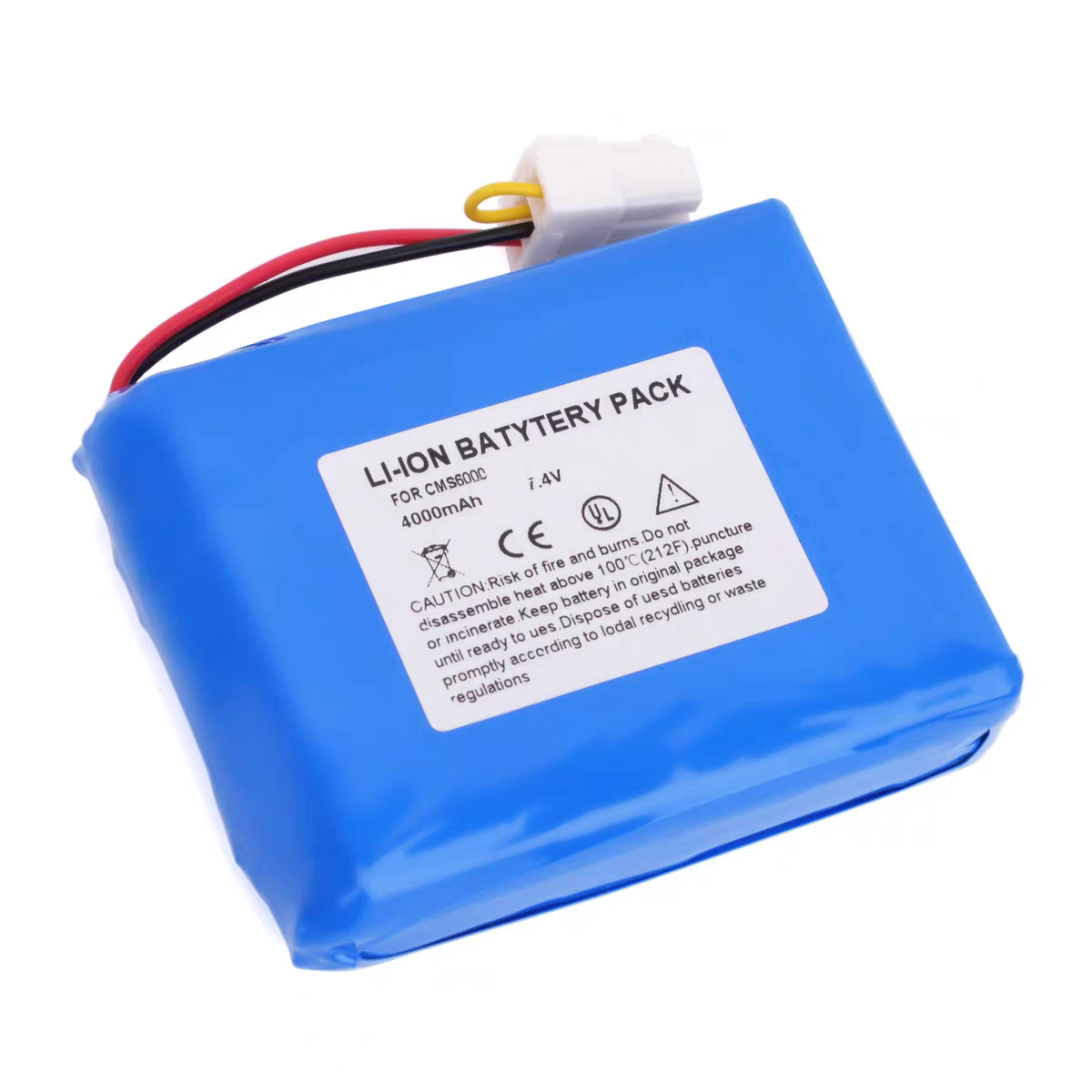 创科电池适用于康泰 CMS6000  HMS6500  855183P 监护仪 7.4V电池