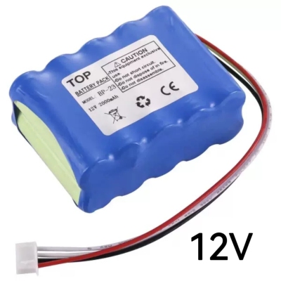适用于 TOP BP-23 TOP2300 注射泵充电电池12V 2000mAh