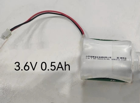 山东淄博迪生 镍-镉电池3.6V 0.5Ah 0.6Ah 0.8Ah KRH 15/51AA电池