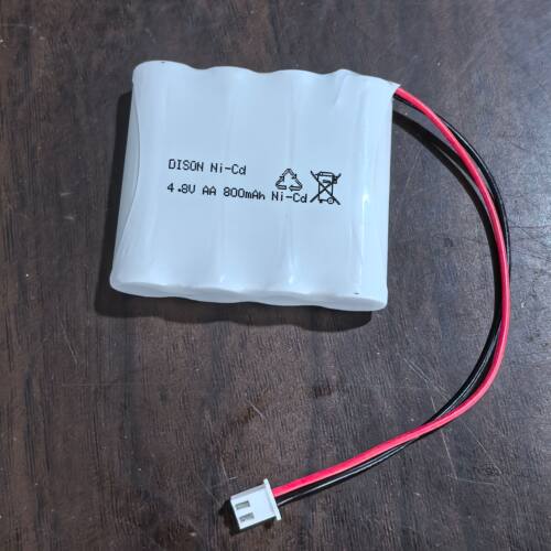 全新电池组 淄博迪生电池Ni-CD AA800mAh 4.8V应急灯充电电池组