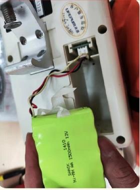 适用鑫禾丰来普LP2000-P2 FA313机型NI-MH AA1500mAh12V 三线电池