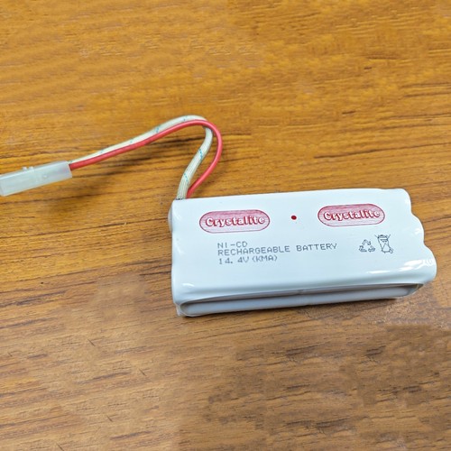 应急灯电池NI-CD RECHARGEABLE BATTERY 14.4V KMA 800mA充电电池