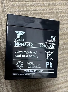 尼普洛NCU-18 电源电池 全新A货 血透机配件  12V5Ah 铅酸蓄电池