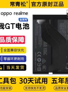 适用Realme真我GTneo5pro大师2探索版3闪速版原装6se/6T手机电池