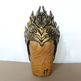 甲胄头盔帽子古装将军头饰发冠束发饰品