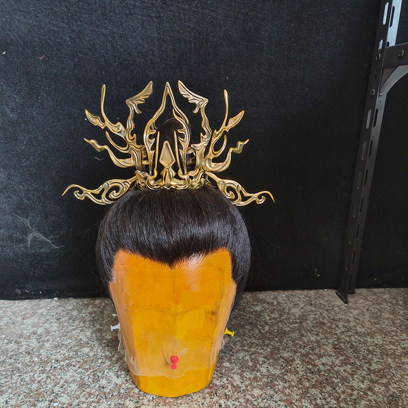 古风朋克天界仙君上仙玄幻汉服金色银透明色3d树脂材质