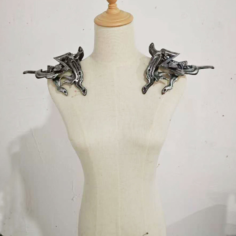 影视古风汉服男女甲胄软件将军配件肩甲配件