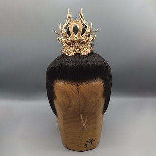 舞台影视架空男女头饰古装头冠神子树脂材质