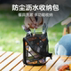 户外餐具收纳包沥水便携式 手提化妆品收纳袋露营杂物袋露营餐具包