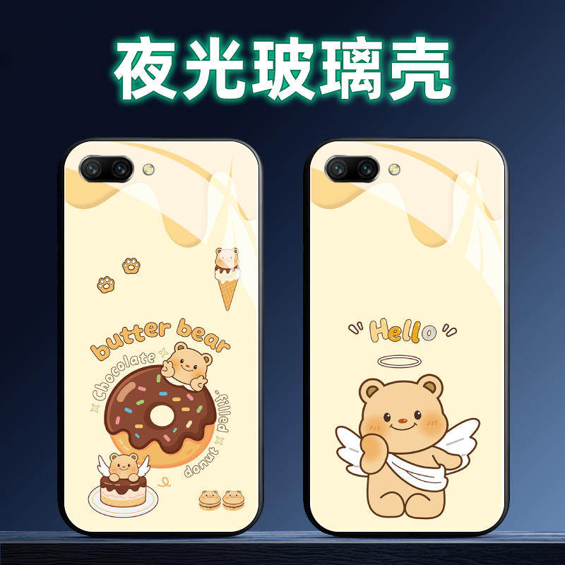 适用荣耀10夜光玻璃手机壳10青春版保护套Note10全包软防摔定制薄硅胶黄油小熊男高级情侣直边个性简约液态卡,3C数码配件,手机保护套/壳,淘宝优惠券,粉丝福利购,淘宝优惠卷