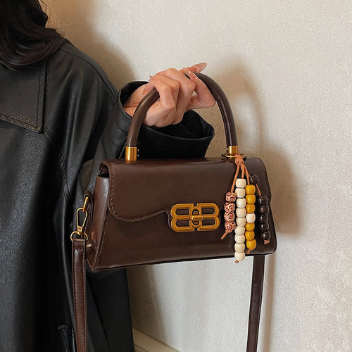 高级感复古小方包手提斜挎包