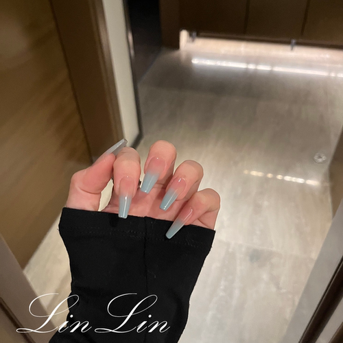 LinLin手工定制渐变穿戴甲