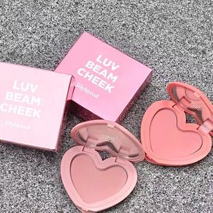 Lilybyred爱心单色腮红粉心形腮红膏提亮肤色02#06#粉嫩创意修颜