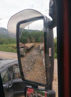 大货车雨眉后视镜倒车反光镜雨挡德龙解放J6P乘龙格尔发天龙雨眉