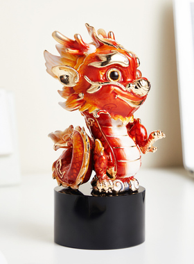 合金祝福新中式客厅珐琅彩