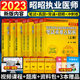 新版 2023年昭昭执业医师资格考试用书执医考2023职业临床试题教材全套笔试重难点真题考点精析核心考点背诵版 题眼狂背冲刺5套卷