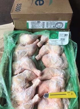 【不带骨架屁股】鸡全腿鸡排腿鸡大腿生鸡肉腿烤鸡腿30斤整箱