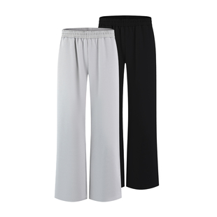 ANYWEAR重磅抓绒400g通勤百搭直筒宽松零感百搭卫裤慵懒休闲裤