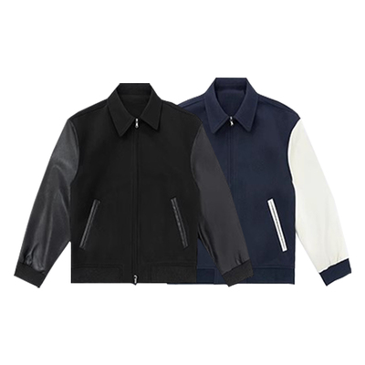 ANYWEAR翻领款式夹克复古美式