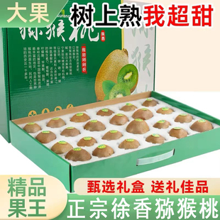 正宗陕西周至徐香猕猴桃新鲜包邮5斤大果当季整箱水果孕妇礼盒装