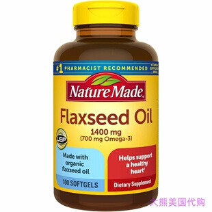Nature Made Flaxseed Oil, Omega-3-6-9 for Heart Health