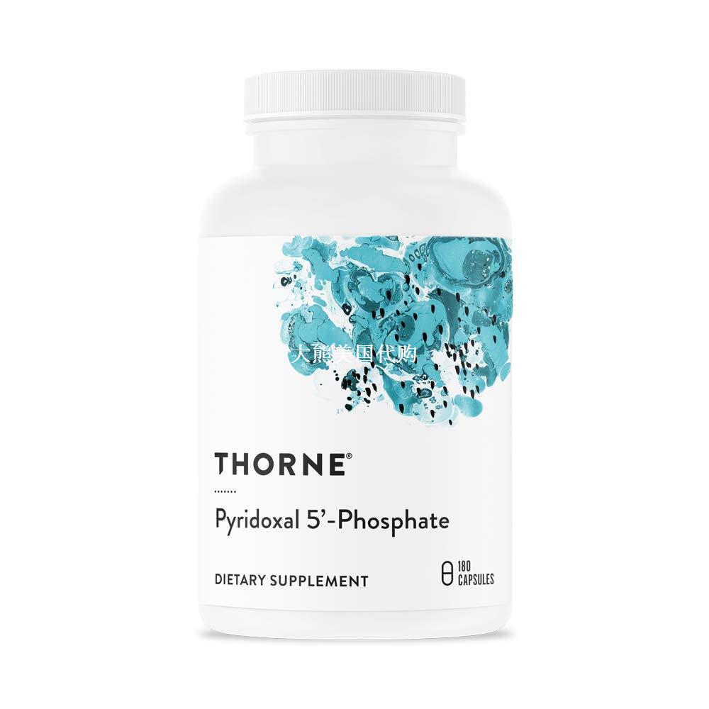 美国直邮Thorne Research Pyridoxal 5'-Phosphate, 180 Capsules图片