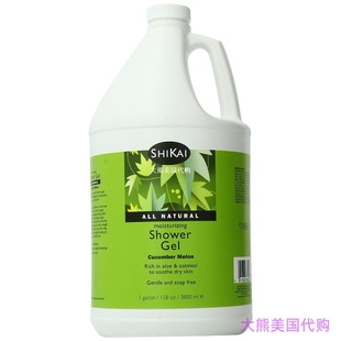 Moisturizing Melon Shower Gel Ounce Shikai 128 Cucumber