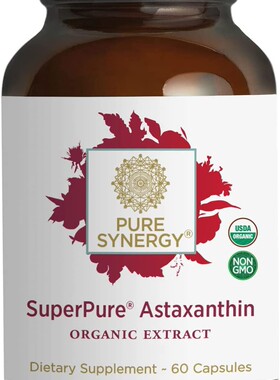 Pure Synergy USDA Organic SuperPure Astaxanthin Extract