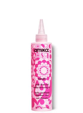 amika Reset Pink Charcoal Scalp Cleansing Oil, 6.7 oz