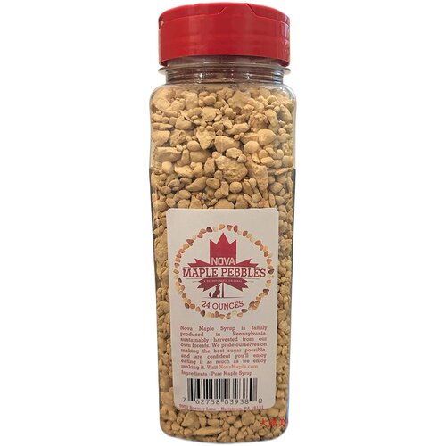 Nova Maple Sugar Pebbles, Maple Syrup Sugar Chunks Sprinkles