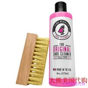 Pink Miracle Shoe Cleaner Kit 8 Oz, Fabric Cleaner