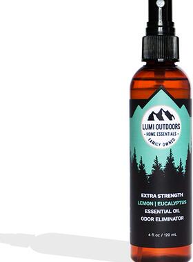 Natural Shoe Deodorizer Spray, Foot Odor Eliminator and Air
