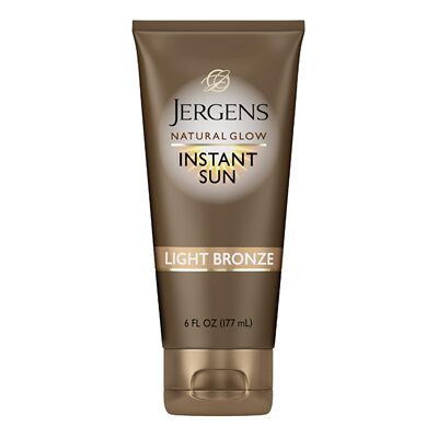Jergens Natural Glow Instant Sun Tanning Moisturizer Bronzer