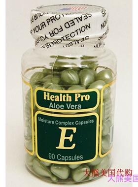 Health Pro Vitamin E Skin Oil Aloe Vera, 90 Softgels