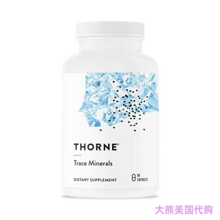 Thorne Research Complete Trace Mineral Complex, 90 Capsules