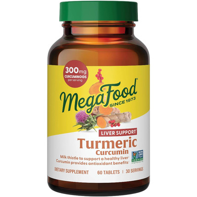 MegaFood Turmeric Curcumin Extra Strength, Liver Health