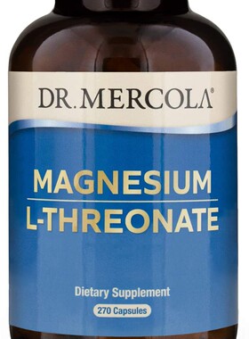 Dr. Mercola Magnesium L-Threonate, 90 Servings, 270 Capsule