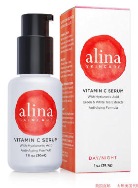 Alina Skin Care Vitamin C Serum with hyaluronic acid