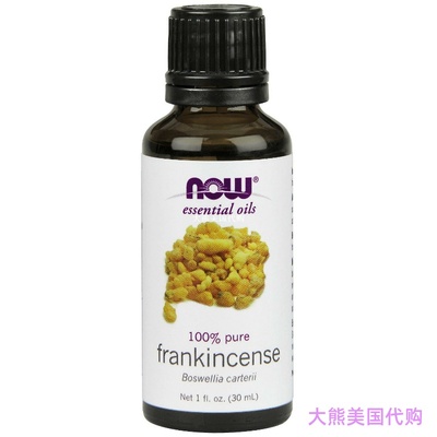 Now Foods Pure Frankincense Essential Oil, 1 Ounce 乳香精油