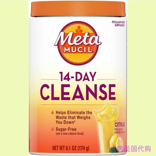 Metamucil, 14-Day Cleanse, Psyllium Husk Fiber Supplement