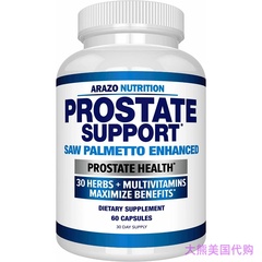 Arazo Nutrition Prostate Support, Saw Palmetto Enhanced