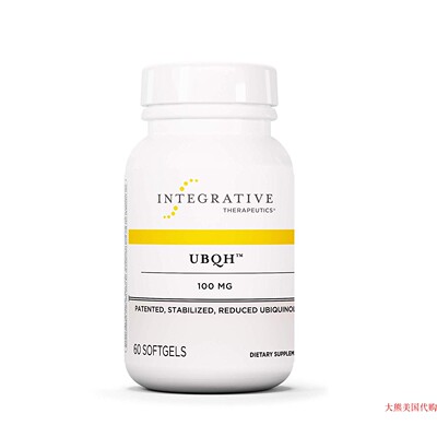 Integrative Therapeutics - UBQH 100 mg, 60 Softgels