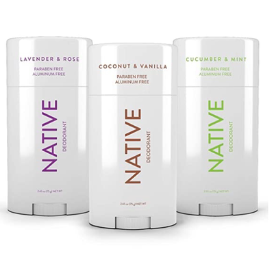 Native Deodorant - Natural Deodorant - Vegan  3 Pack