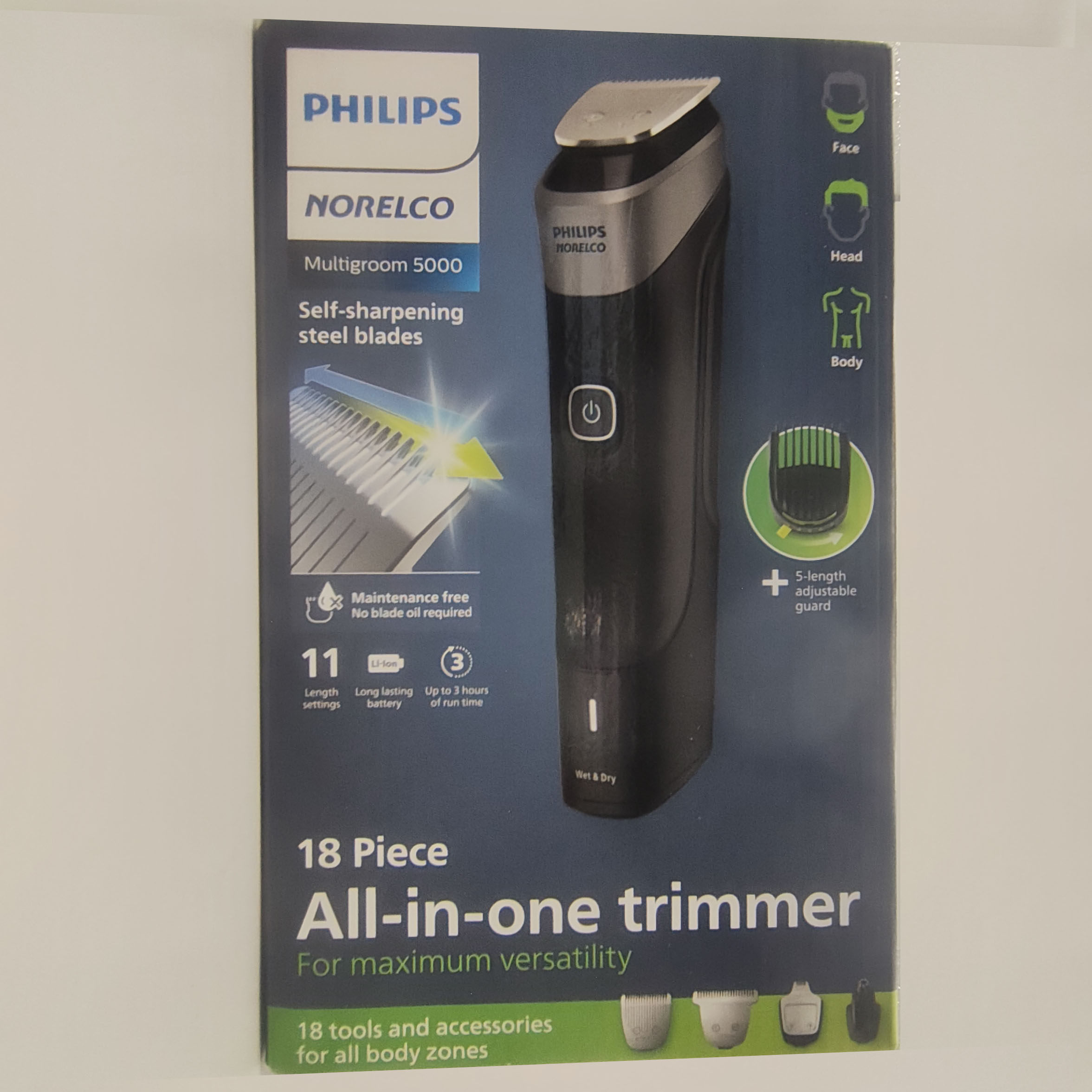 Philips Norelco 18 Piece  All-in-one Trimmer, MG 5910/49