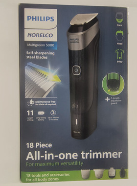 Philips Norelco 18 Piece  All-in-one Trimmer, MG 5910/49