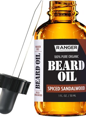 Spiced Sandalwood Beard Oil & Leave In Conditioner by Ranger