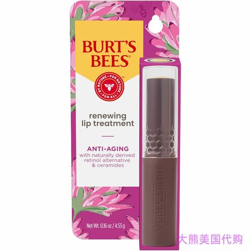 Burt's Bees Renewing Lip Treatment, Anti-Aging