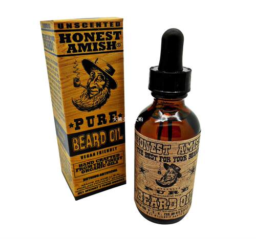 Honest Amish Beard Oil - 2 Ounce - Fragrance Free