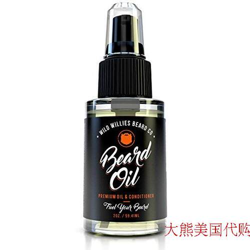 Beard Oil & Conditioner by Wild Willies, 2 oz